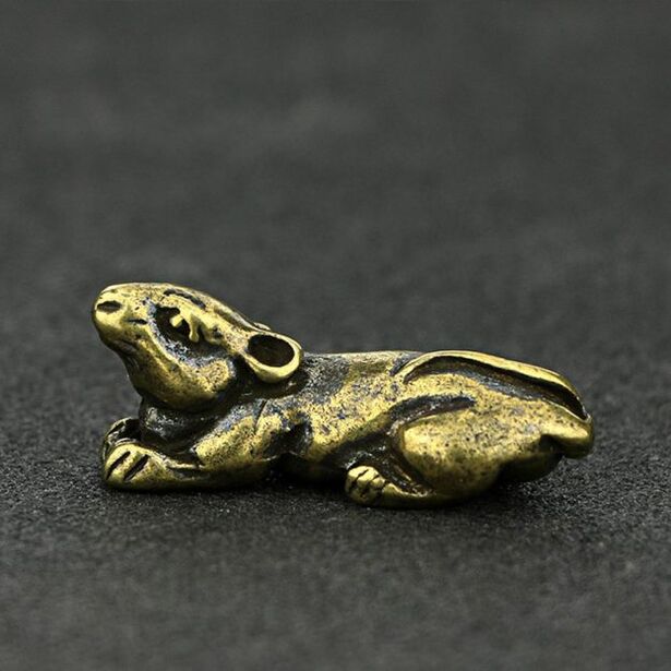 Rato decorativo – um símbolo de sorte e prosperidade
